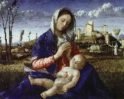 BELLINI, Giovanni angens madonna Spain oil painting artist